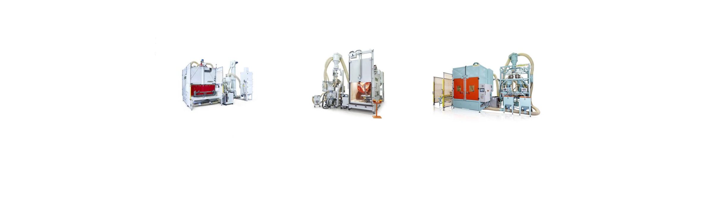 Shot Peening Line header