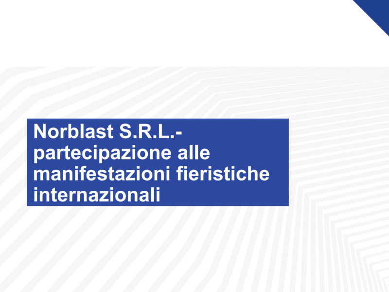 Bando per Progetti di Promozione dell’Export e Partecipazione ad Eventi Fieristici 2023